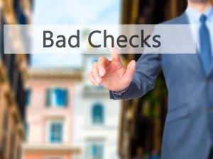 Bad Checks Charge Defense in New Jersey