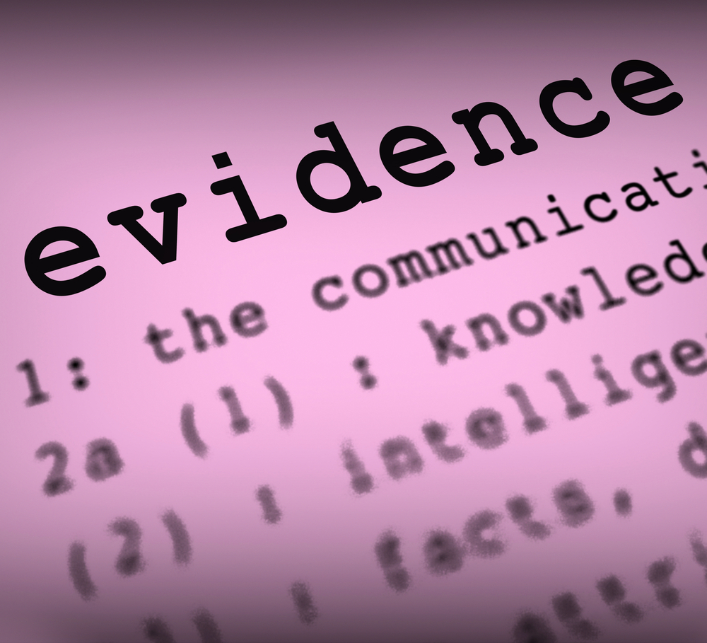 Types of Evidence in NJ Divorce Litigation