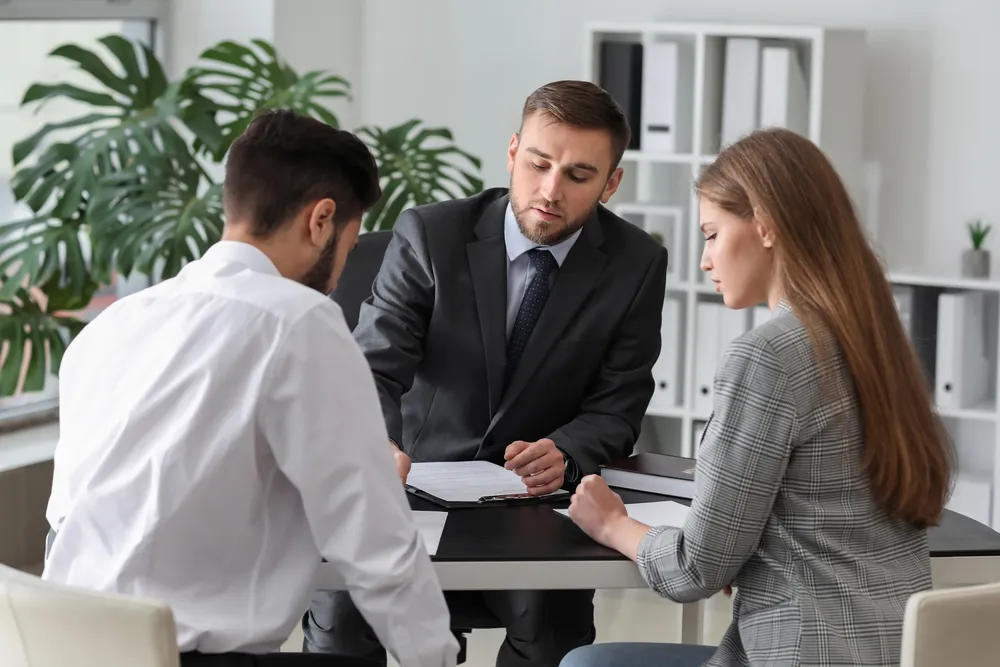 Passaic County Annulment Lawyer talking to clients